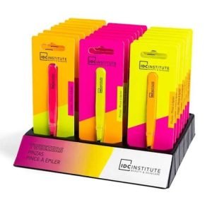 IDC INSTITUTE NEON PINCE A EPILER REF 20222W - IDC INSTITUTE BEAUTY ET SKINCARE