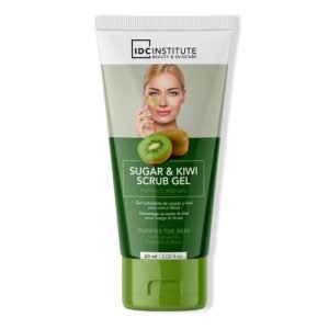 IDC INTITUTE GEL EXFOLIANT AU SUCRE ET KIWI LEVRE ET VISAGE 60 ML REF 7702 - IDC INSTITUTE BEAUTY ET SKINCARE