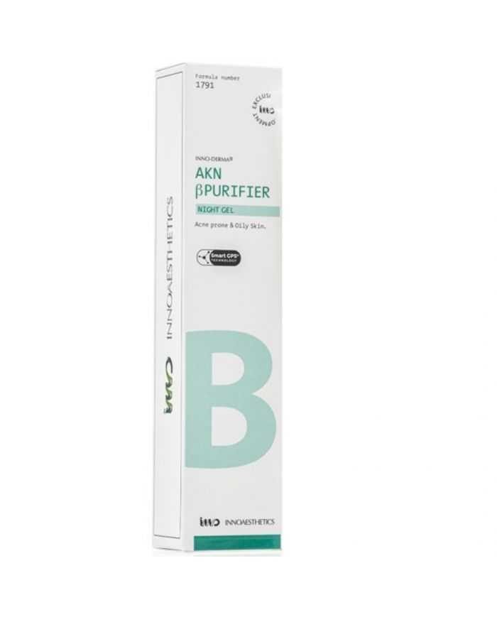 INNOAESTHETICS AKN B PURIFIER GEL NUIT - INNOAESTHETICS