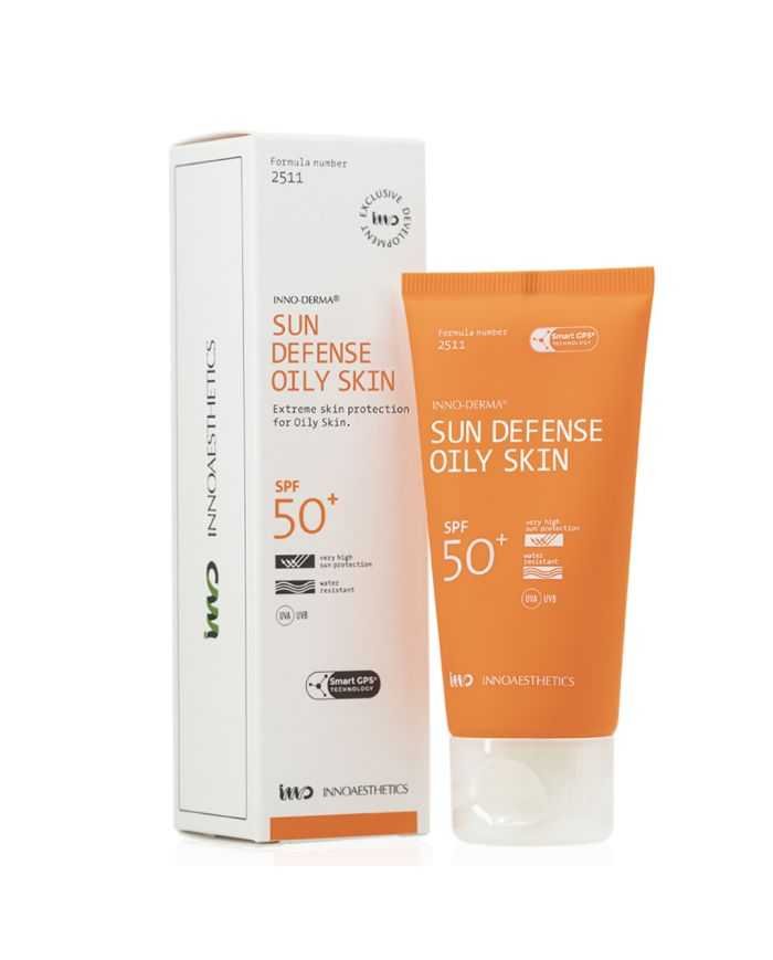INNOAESTHETICS SUN DEFENCE OILY SKIN SPF 50+ - INNOAESTHETICS