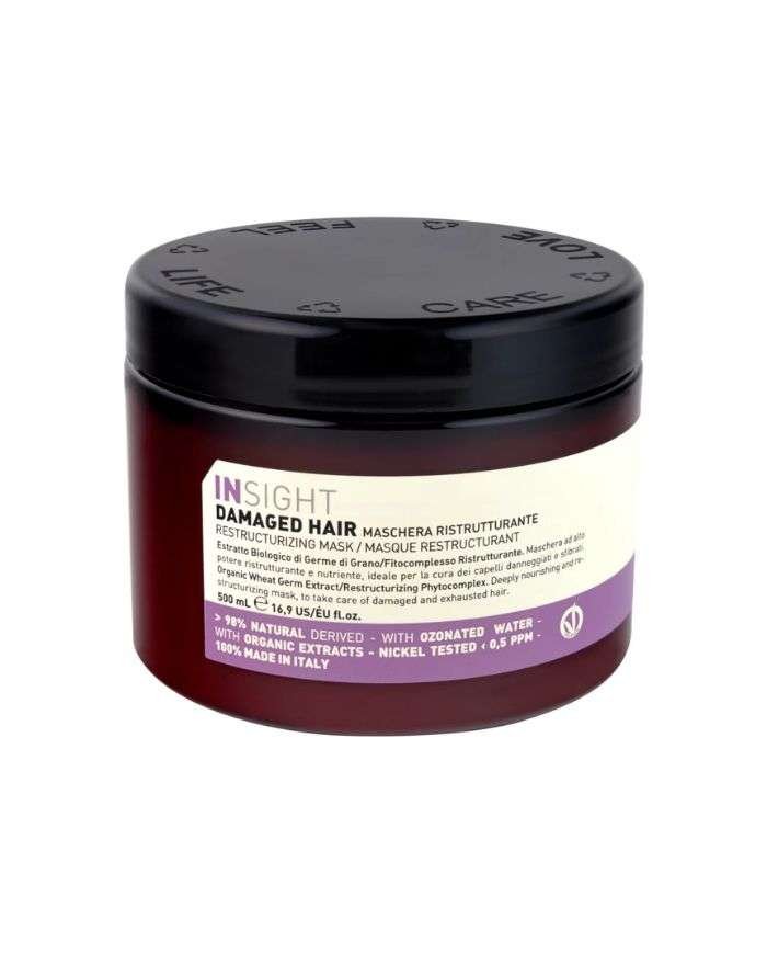 INSIGHT DAMAGED HAIR MASQUE RESTRUCTURANT 500 ML - INSIGHT
