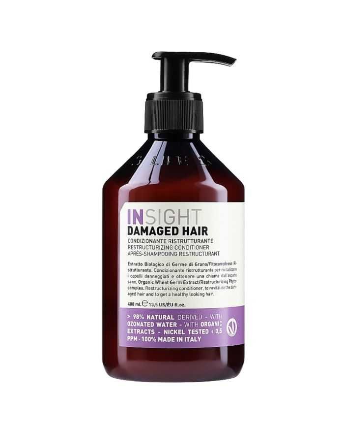 INSIGHT DAMAGED HAIR APRES SHAMPOOING RESTRUCTURANT 400 ML - INSIGHT