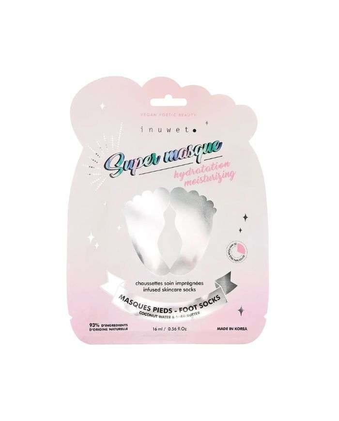 INUWET MASQUE PIEDS COCONUT WATER ET SHEA BUTTER 16ML - INUWET