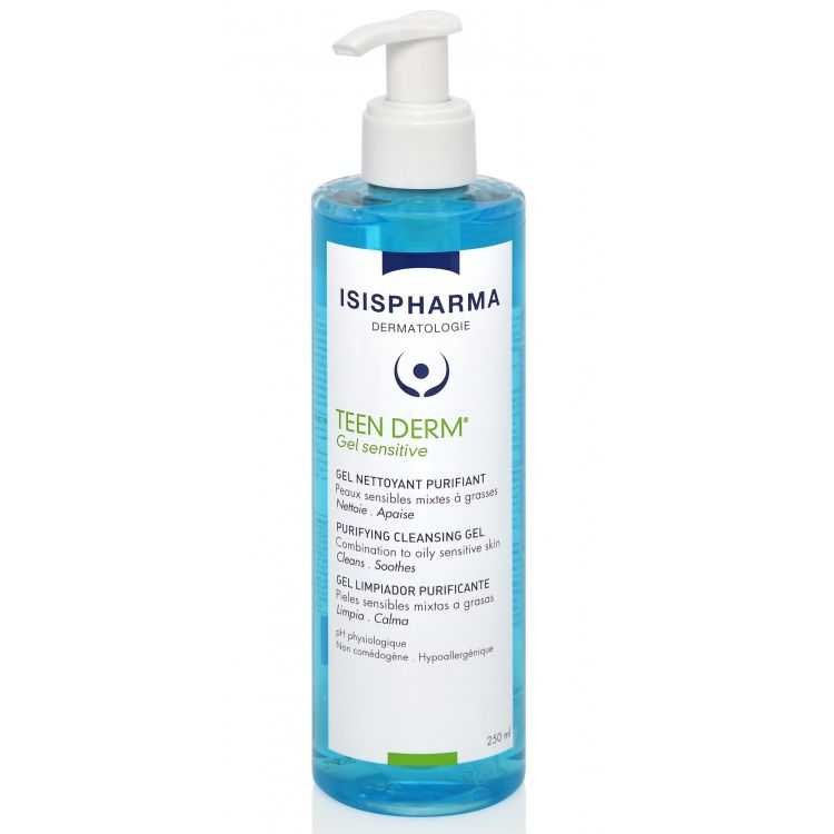 ISISPHARMA TEEN DERM GEL SENSITIVE 250 ML - ISISPHARMA
