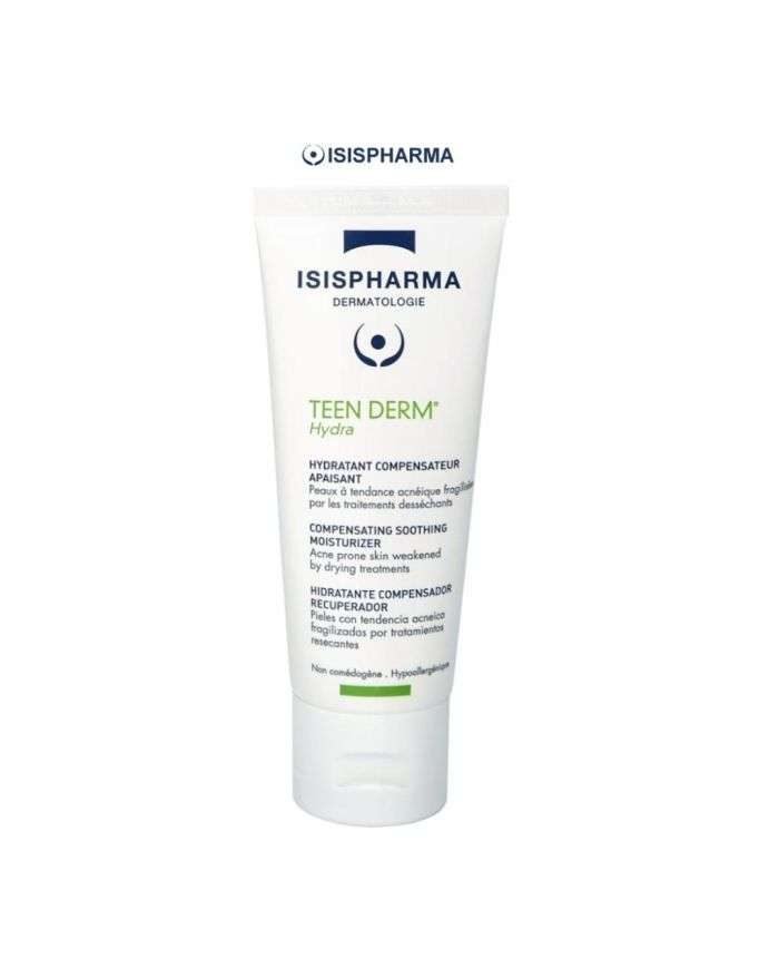 ISISPHARMA TEEN DERM HYDRA HYDRATANT COMPENSATEUR APAISANT LEGERE 100 ML - ISISPHARMA
