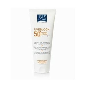 ISISPHARMA UVEBLOCK 50+HYDRA LOTION TRES HAUTE PROTECTION SOLAIRE LOTION HYDRATANTE SPF 50+ - ISISPHARMA