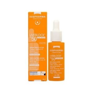 ISISPHARMA UVEBLOCK SPF 50 SUN SERUM TRIPLE ACTION 28 ML - ISISPHARMA