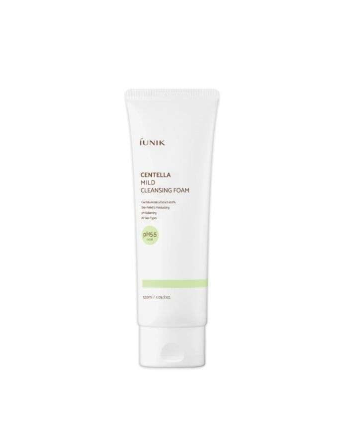IUNIK CENTELLA MILD CLEANSING FOAM 120ML - IUNIK