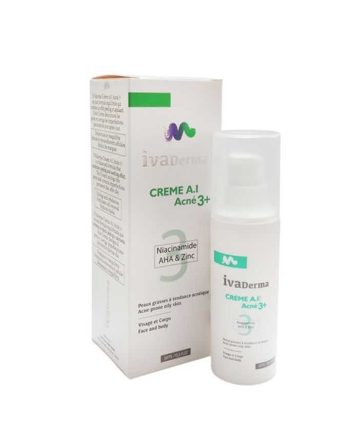 IVADERMA CREME A I ACNE 3+ 30 ML - IVADERMA