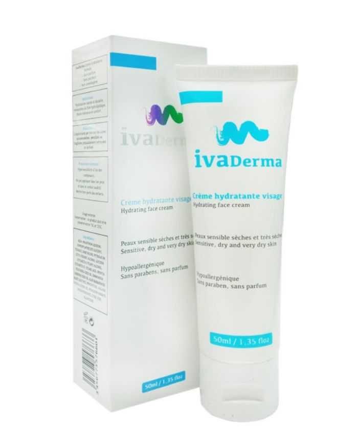 IVADERMA CREME HYDRATANTE VISAGE 50mL - IVADERMA