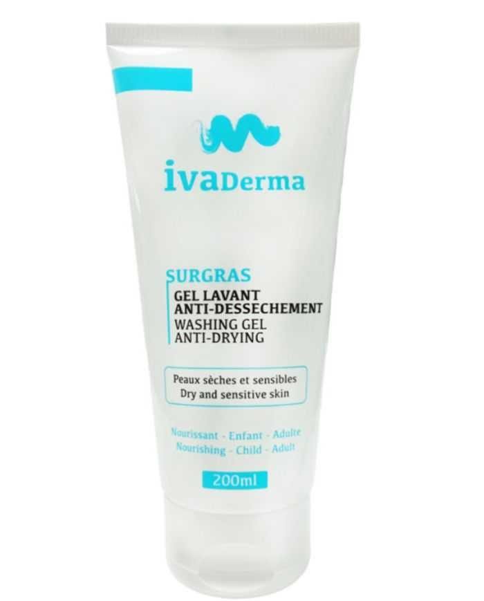 IVADERMA GEL SURGRAS NETTOYANT ANTI DESSECHEMENT 200ML - IVADERMA