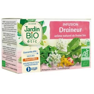 JARDIN BIO INFUSION DRAINEUR 20 SACHETS - JARDIN BIO