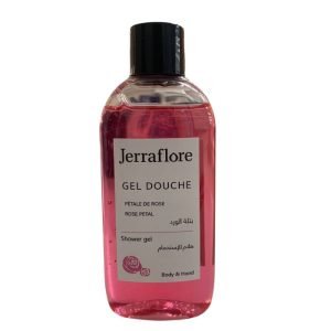 JERRAFLORE GEL DOUCHE PETALE DE ROSE 100 ML - JERRAFLORE
