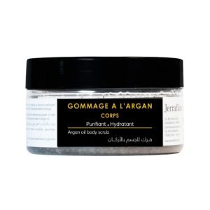 JERRAFLORE GOMMAGE A L ARGAN PURIFIANT HYDRATANT CORPS 100 G - JERRAFLORE