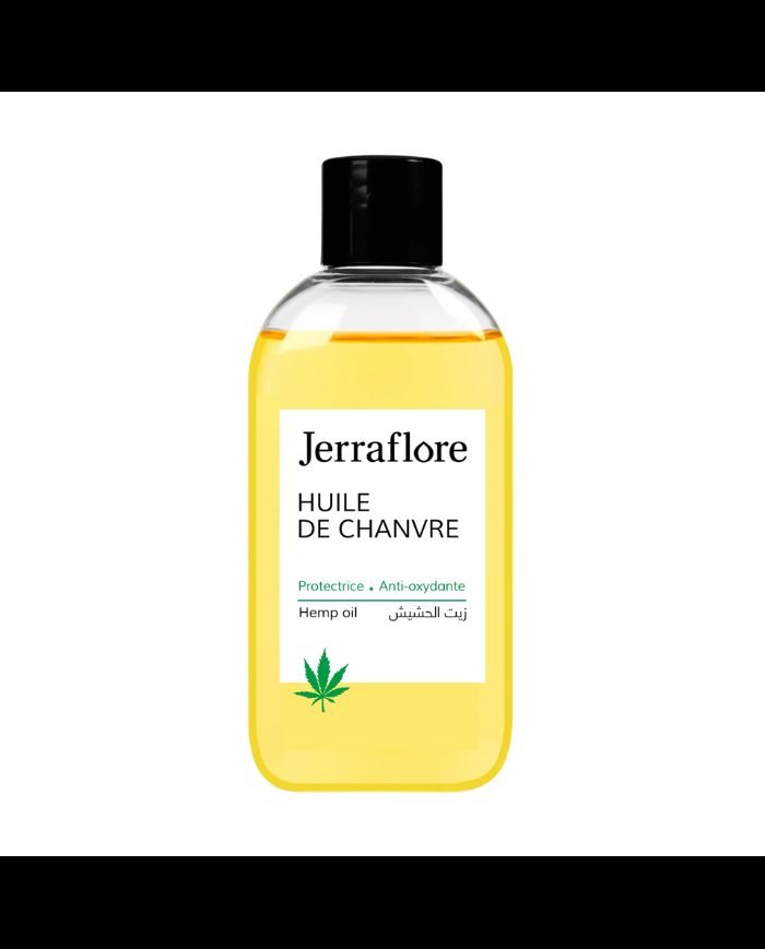 JERRAFLORE HUILE DE CHANVRE PROTECTRICE ET ANTI OXYDANTE 50 ML - JERRAFLORE