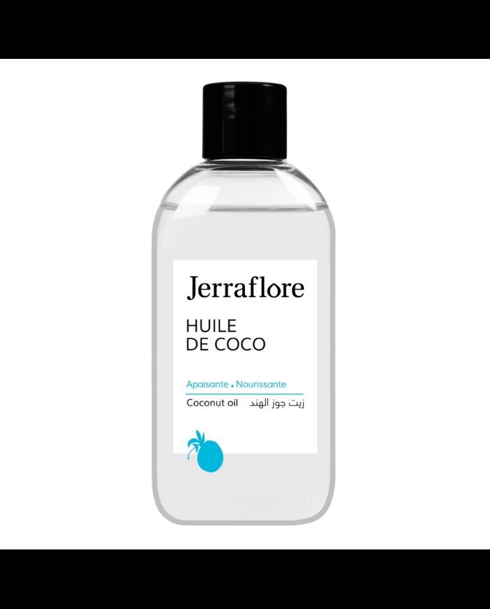 JERRAFLORE HUILE DE COCO APAISANTE ET NOURRISSANTE 50 ML - JERRAFLORE