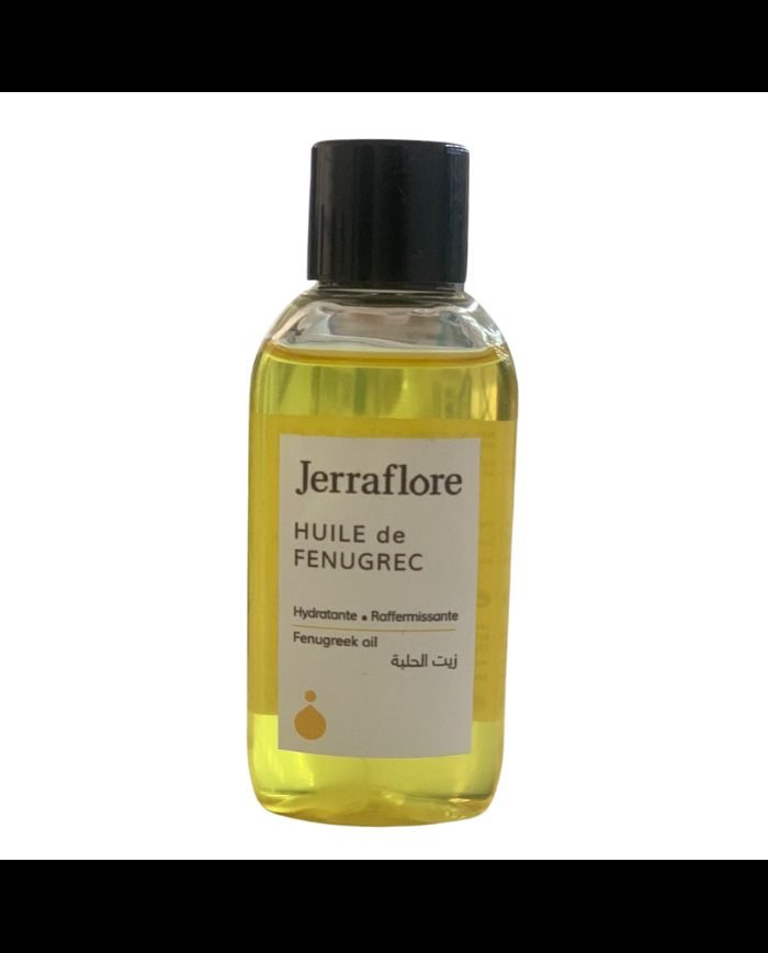 JERRAFLORE HUILE DE FENUGREC HYDRATANTE RAFERMISSANTE 50 ML - JERRAFLORE