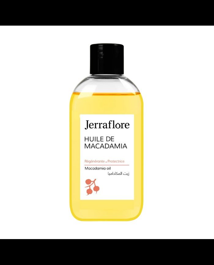 JERRAFLORE HUILE DE MACADAMIA REGENERANTE ET PROTECTRICE 50 ML - JERRAFLORE