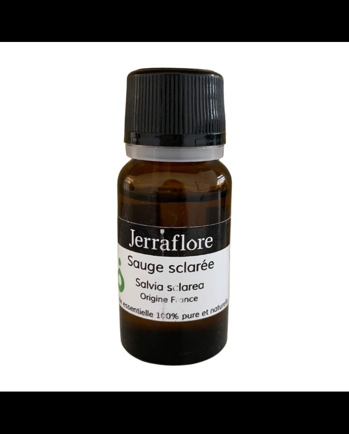JERRAFLORE HUILE ESSENTIELLE SAUGE SCLAREE SALVIA SCLAREA 10 ML - JERRAFLORE