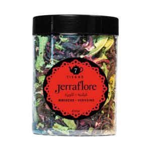 JERRAFLORE TISANE N 7 HIBISCUS VERVEINE 60 G - JERRAFLORE