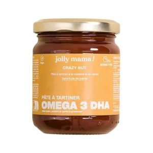 JOLLY MAMA CRAZY NUT PATE A TARTINER PRE ET POST NATAL 220 G - JOLLY MAMA !