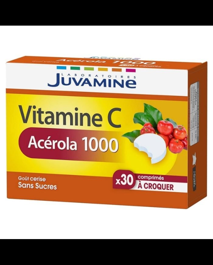 JUVAMINE VITAMINE C ACEROLA 1000 30 COMPRIMES - JUVAMINE