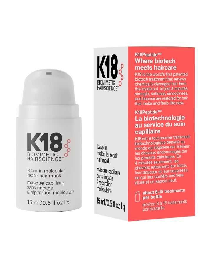 K18 MASQUE CAPILLAIRE 4 MINUTES 15 ML - K18