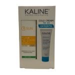 KALINE K SUN PACK CREME FLUIDE TEINTE NATURELLE CLAIRE 50 ML + COLD CREAM K AQUA 50 ML OFFERTE - KALINE