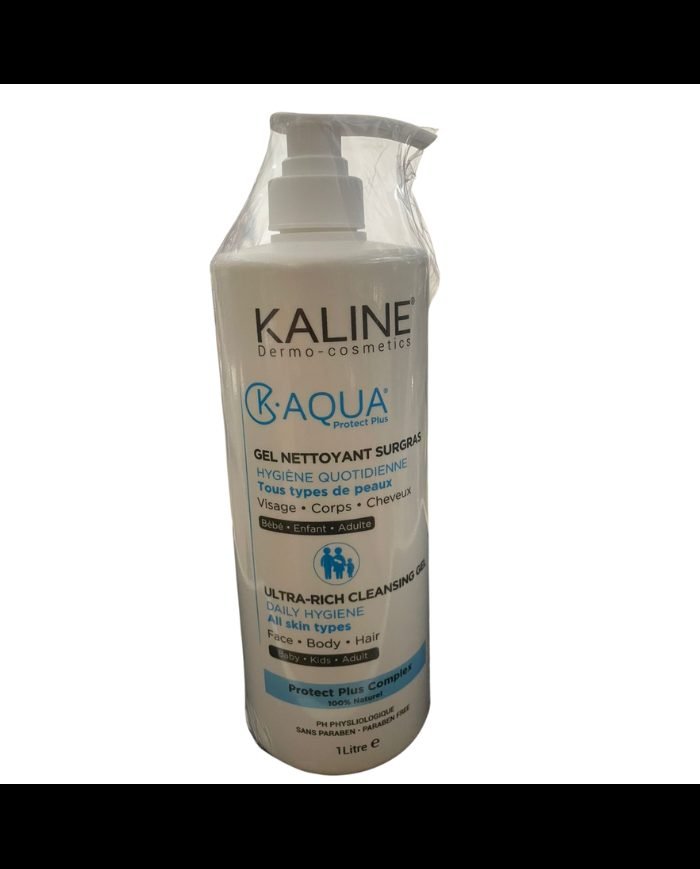 KALINE K AQUA PROTECT PLUS GEL NETTOYANT SURGRAS 1 L - KALINE
