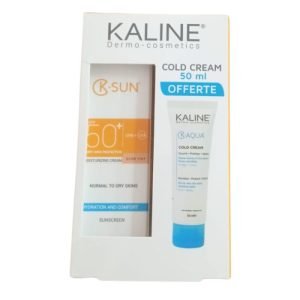 KALINE K SUN PACK CREME HYDRATANTE TINTE LUMINEUSE 50 ML ET COLD CREAM K AQUA 50 ML OFFERTE - KALINE