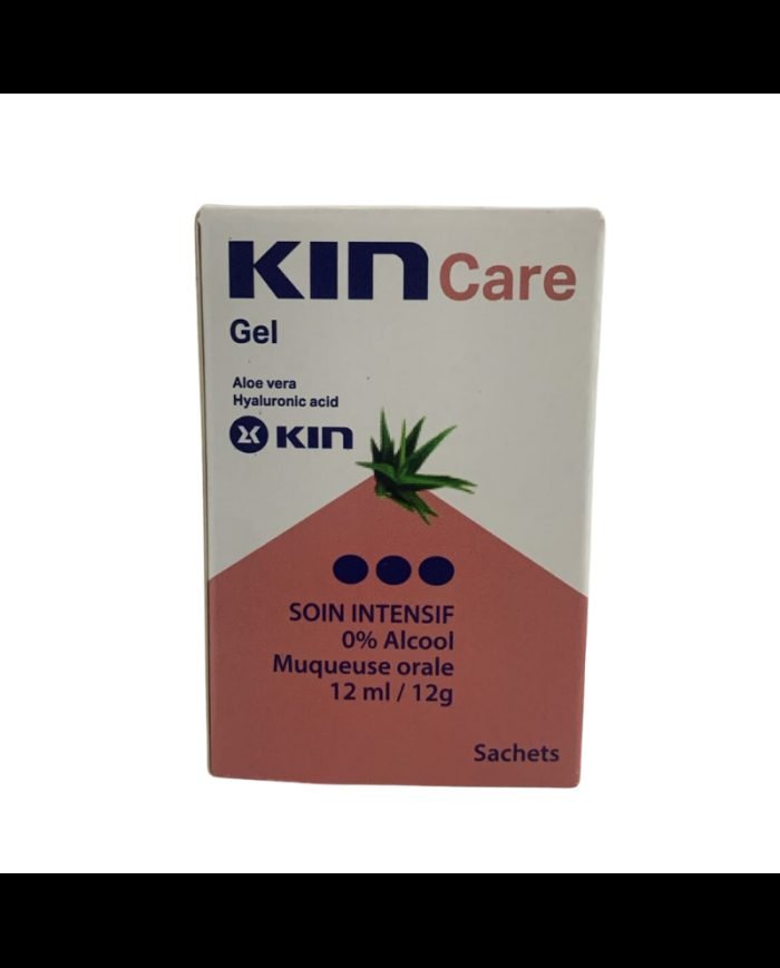 KIN CARE GEL ALOE VERA HYALURONIC ACID SOIN INTENSIF MUQUEUSE ORALE 12 ML - KIN