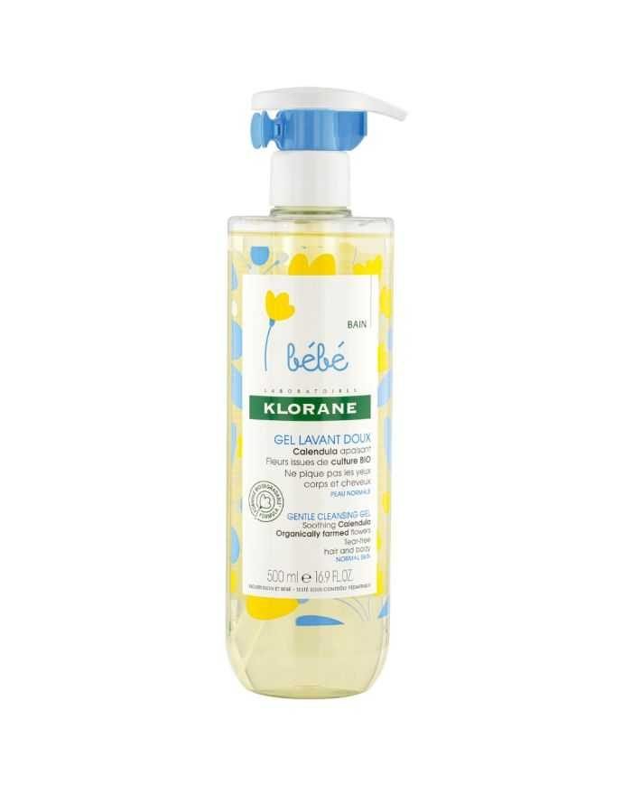 KLORANE BEBE GEL LAVANT DOUX AU CALENDULA 500 ML - KLORANE