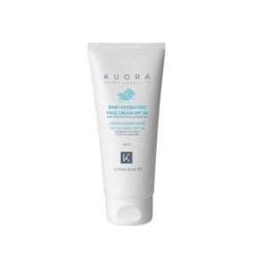 KUORA CREME HYDRATANTE VISAGE POUR BEBES SPF 30 AU BEURRE DE KARITE ET A L HUILE D AMANDE 50 ML - KUORA