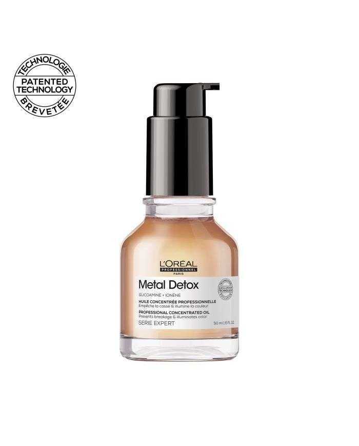L’OREAL PROFESSIONNEL METAL DETOX HUILE CONCENTRE PROFESSIONNELLE 50 ML - L'OREAL PROFESSIONNEL PARIS