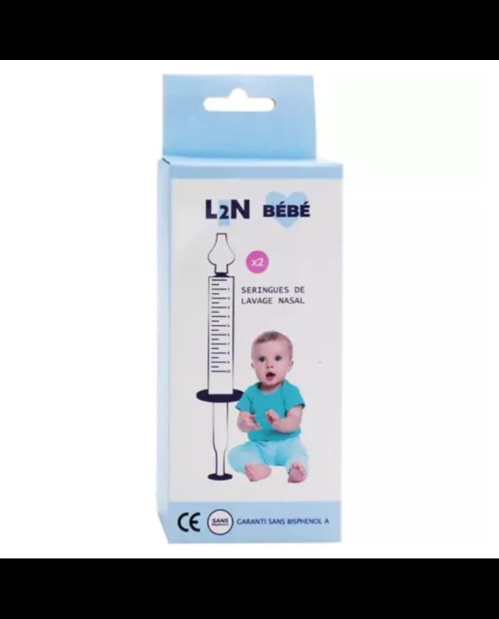 L2N BEBE X2 SERINGUE DE LAVAGE NASAL - L2N PHARMA