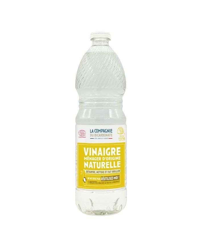 LA COMPAGNIE DU BICARBONATE VINAIGRE MENAGER ORIGINE NATURELLE 1L CITRON - LA COMPAGNIE DU BICARBONATE