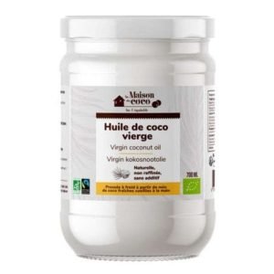 LA MAISON DU COCO HUILE DE COCO VIERGE 700 ML - LA MAISON DU COCO