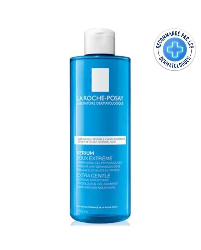 LA ROCHE POSAY KERIUM DOUX EXTREME SHAMPOOING GEL PHYSIOLOGIQUE 400 ML - LA ROCHE POSAY