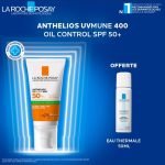 LA ROCHE POSAY OFFRE ANTHELIOS UVMUNE400 OIL CONTROL INVISIBLE SPF50+ 50ML + EAU THERMALE 50ML OFFERTE - LA ROCHE POSAY