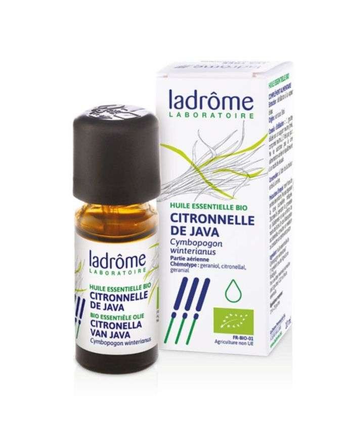 LADROME HUILE ESSENTIELLE BIO CITRONNELLE VAN JAVA - LADROME