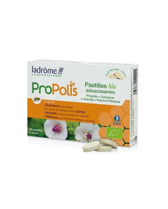 LADROME PROPOLIS 20 PASTILLES A SUCER - LADROME