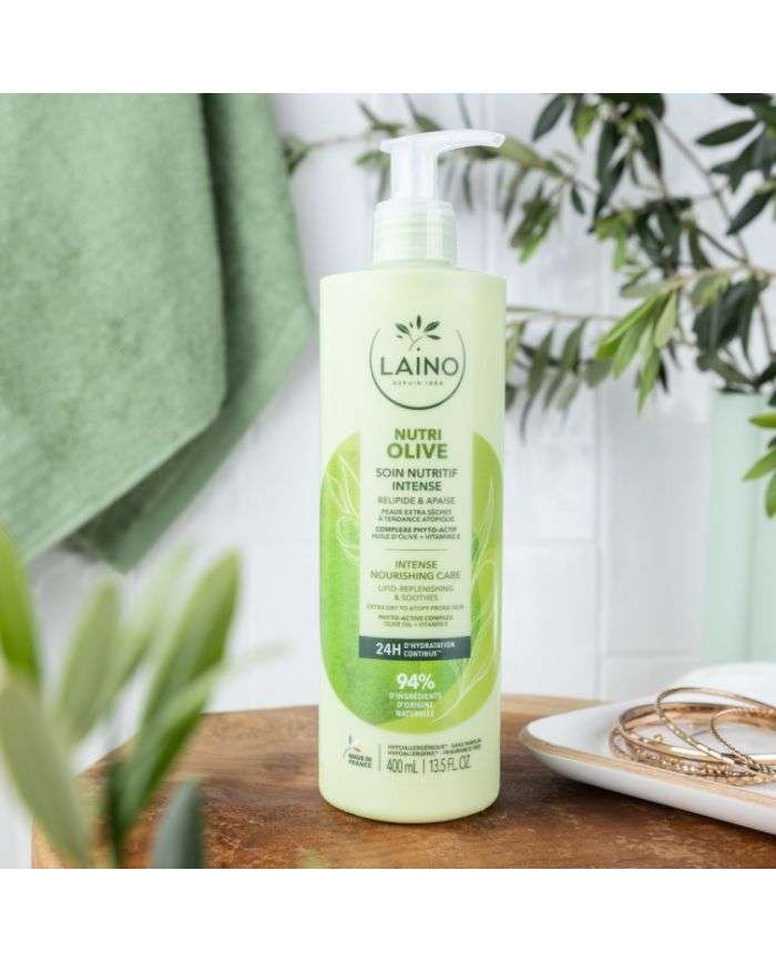 LAINO NUTRI OLIVE SOIN NUTRITIF INTENSE 400 ML - LAINO