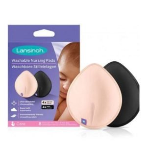 LANSINOH COUSSINETS D&rsquo;ALLAITEMENT LAVABLES COULEURS x8 - LANSINOH