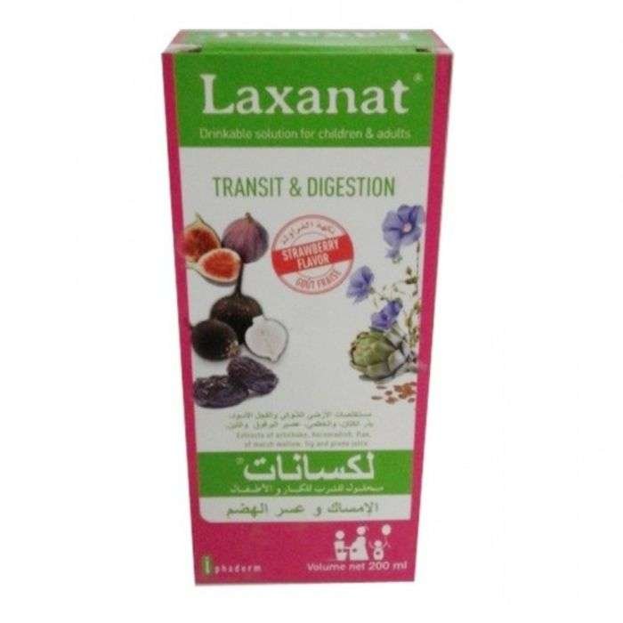 LAXANAT TRANSIT ET DIGESTION SIROP 200 ML - LAXANAT