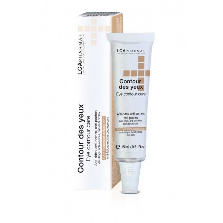 LCA PHARMA GEL CONTOUR DES YEUX SOIN HYDRATANT DÉFATIGUANT 15 ML - LCA-PHARMA