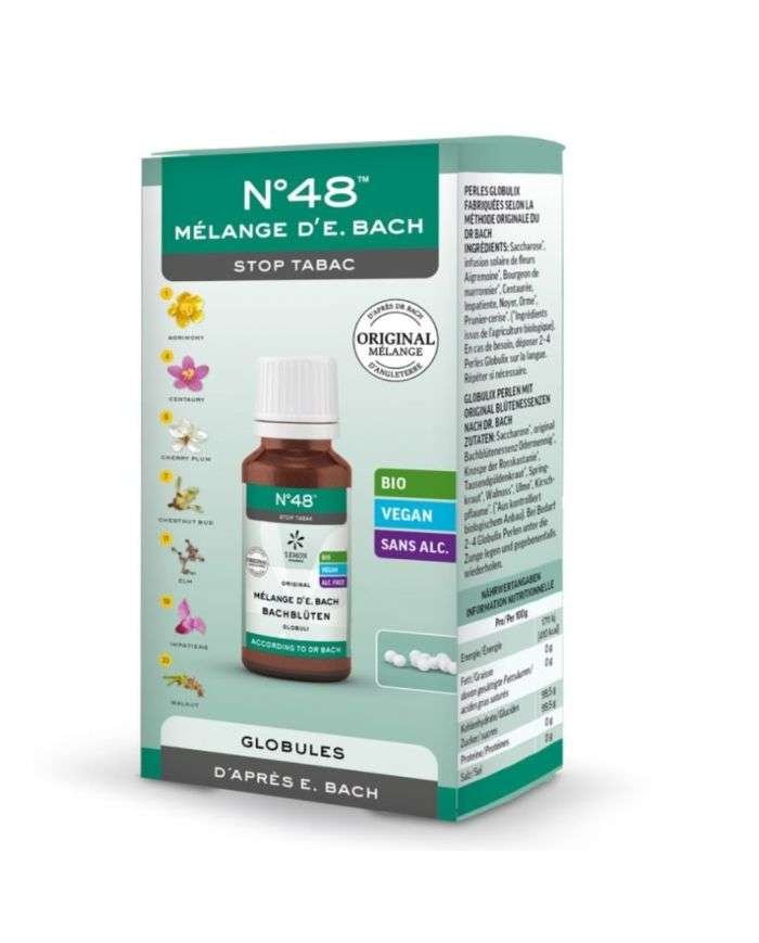 LEMON PHARMA MELANGE DE BACH N 48 PERLES GLOBULES 20 G - LEMON PHARMA