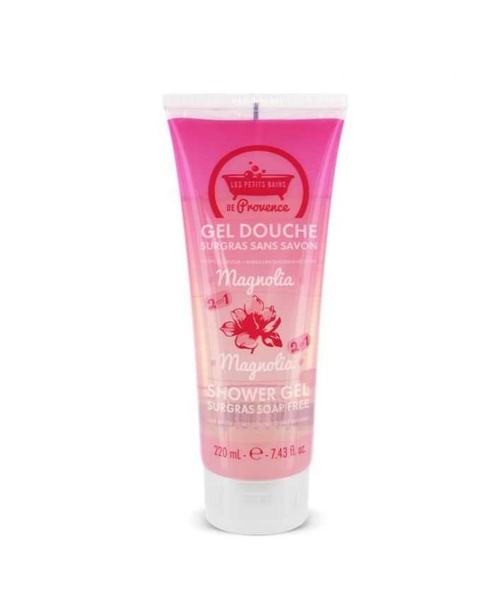 LES PETITS BAINS DE PROVENCE GEL DOUCHE SURGRAS MAGNOLIA 220 ML - LES PETITS BAINS DE PROVENCE