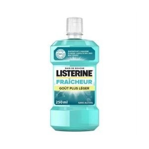 LISTERINE BAIN DE BOUCHE FRAICHEUR GOUT PLUS LEGER 250 ML - LISTERINE ZERO