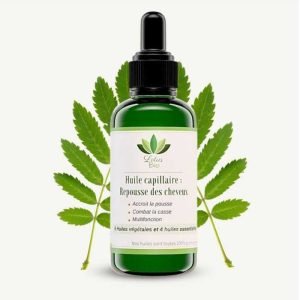 LOTUS BIO HUILE DE SOIN REPOUSSE DES CHEVEUX - LOTUS BIO