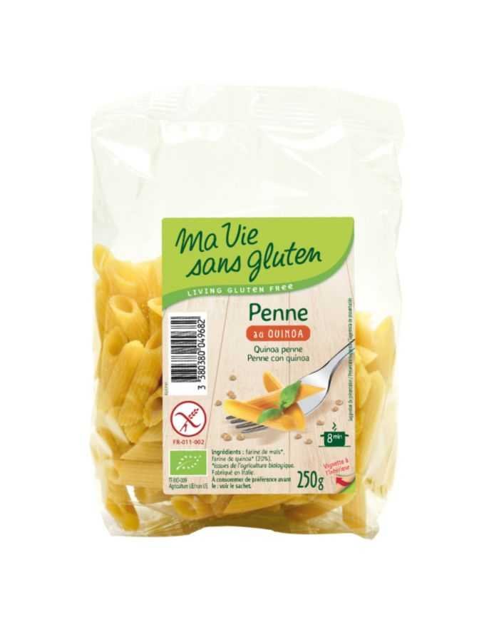 MA VIE SANS GLUTEN PENNE AU QUINOA 250 G - MA VIE SANS GLUTEN